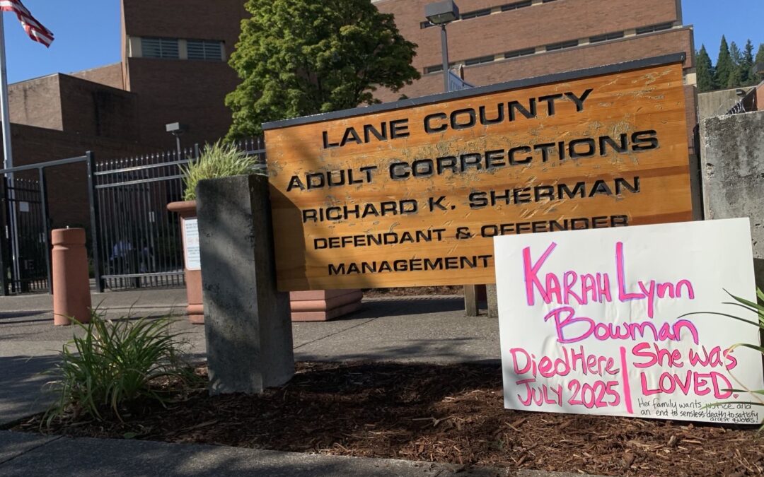 Support and Resistance at the Lane County Jail