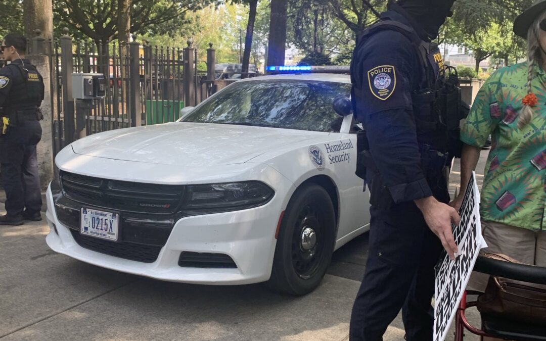 8/26: DHS Wreaks Havoc at Eugene Federal Building