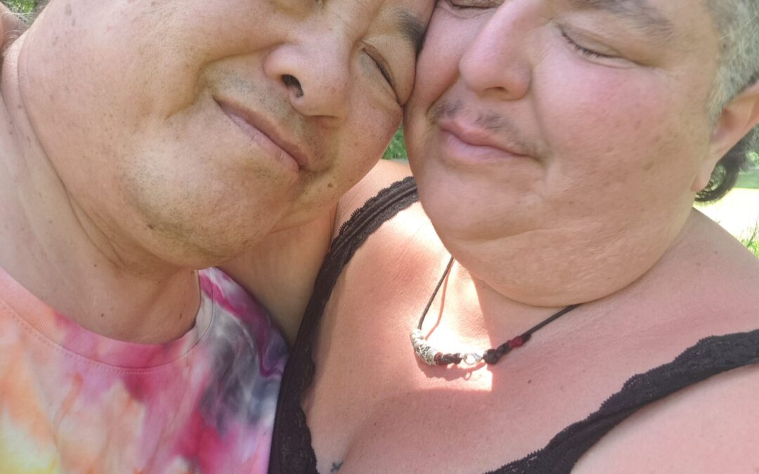 Disabled Love: our first ride after the death of David Morris